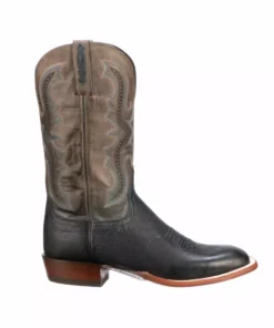 Lucchesse-inc Cecil Exotic :: Navy Boots