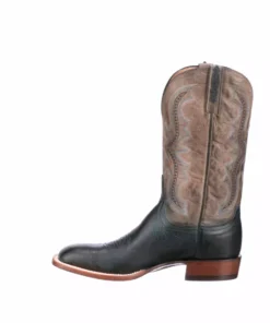 Lucchesse-inc Cecil Exotic :: Navy Boots