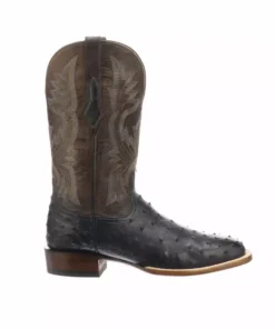 Lucchese-inc Cliff :: Navy + Chocolate