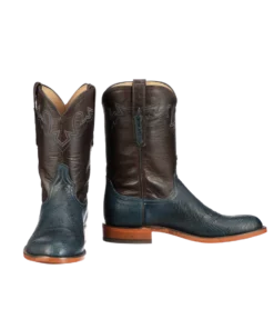 Lucchesse-inc Sunset Exotic :: Navy Boots