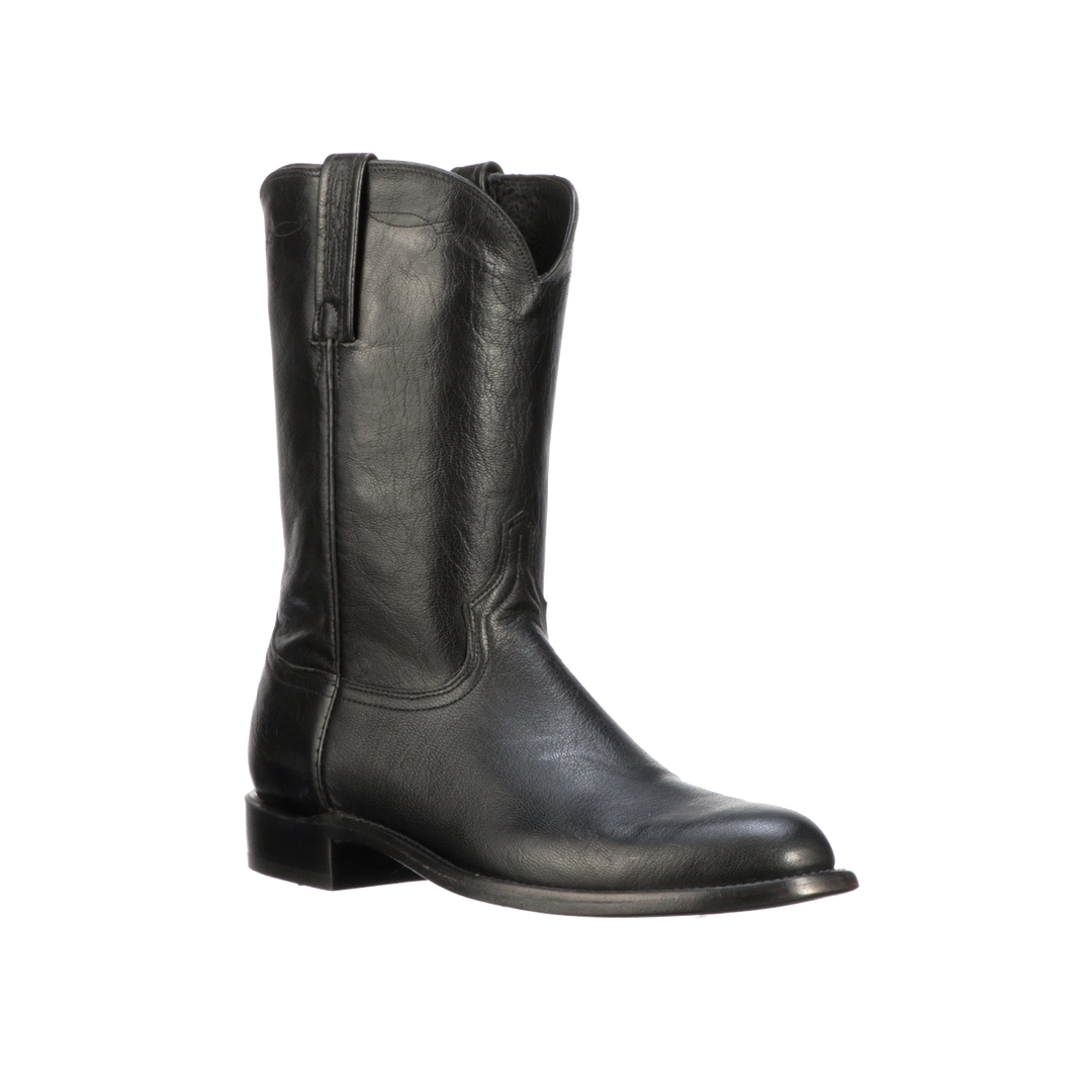 Outlet ⌛ Lucchese-inc Boots Majestic Roper :: Black ❤️ 8 Lucchese-inc Boots Majestic Roper :: Black