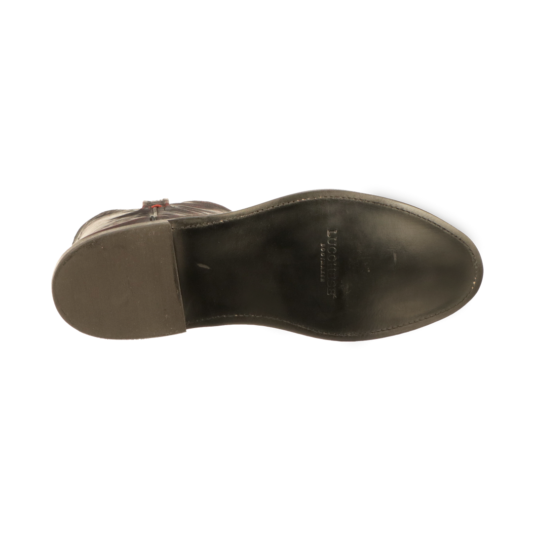 Cheapest ⭐ Lucchese-inc Majestic Roper :: Black Cherry Men ⌛ 6 Lucchese-inc Majestic Roper :: Black Cherry Men