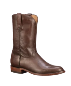 Lucchese-inc Majestic Roper :: Tobacco Boots