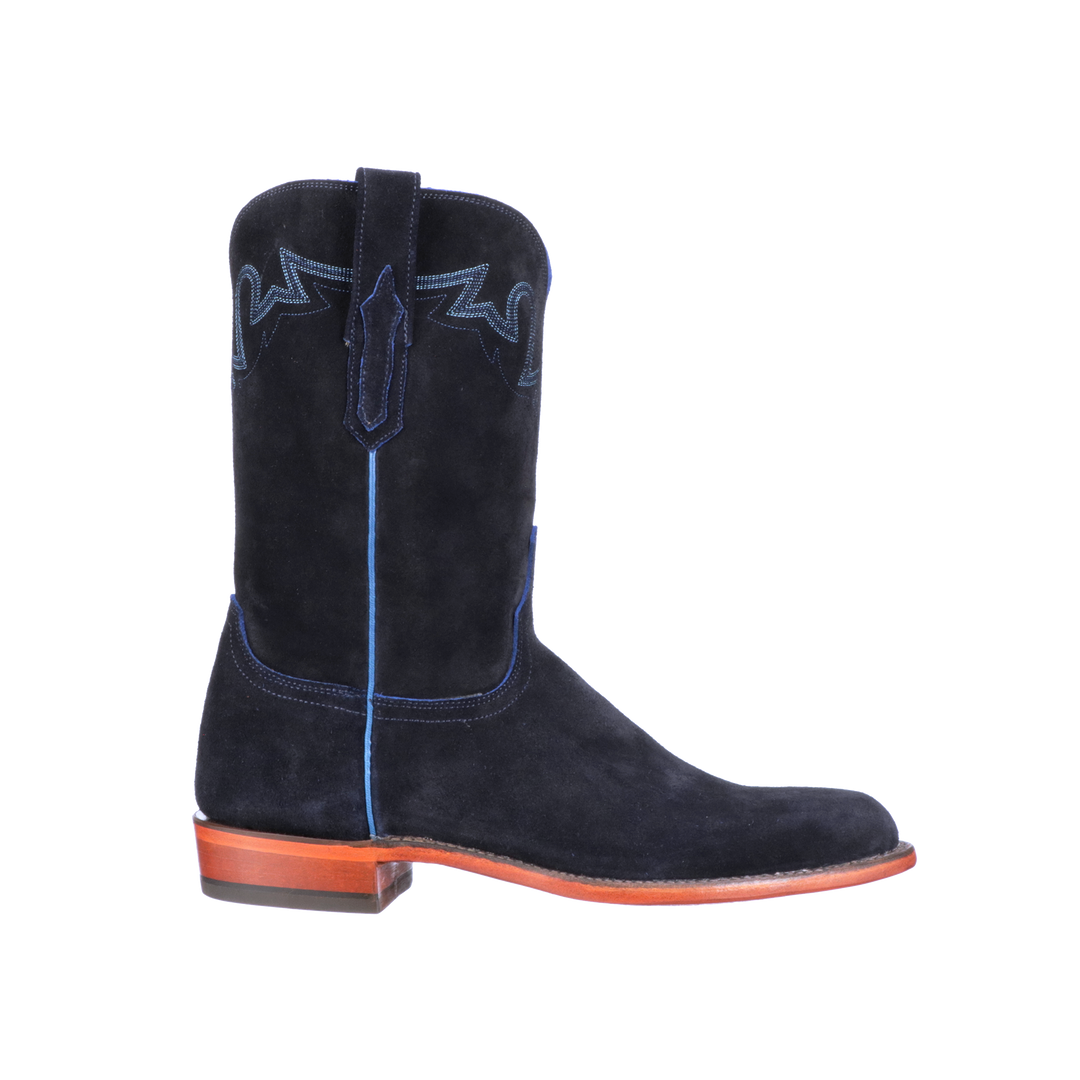 Cheapest π― Lucchesse-inc Boots Sunset Suede :: Navy π 4 Lucchesse-inc Boots Sunset Suede :: Navy