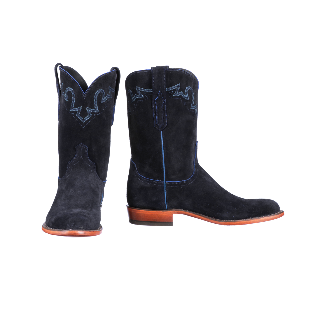 Cheapest π― Lucchesse-inc Boots Sunset Suede :: Navy π 3 Lucchesse-inc Boots Sunset Suede :: Navy