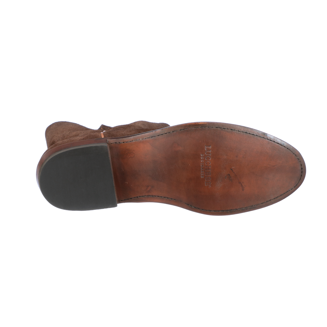 Coupon 🥰 Lucchesse-inc Sunset Suede :: Chocolate Men ✔️ 6 Lucchesse-inc Sunset Suede :: Chocolate Men