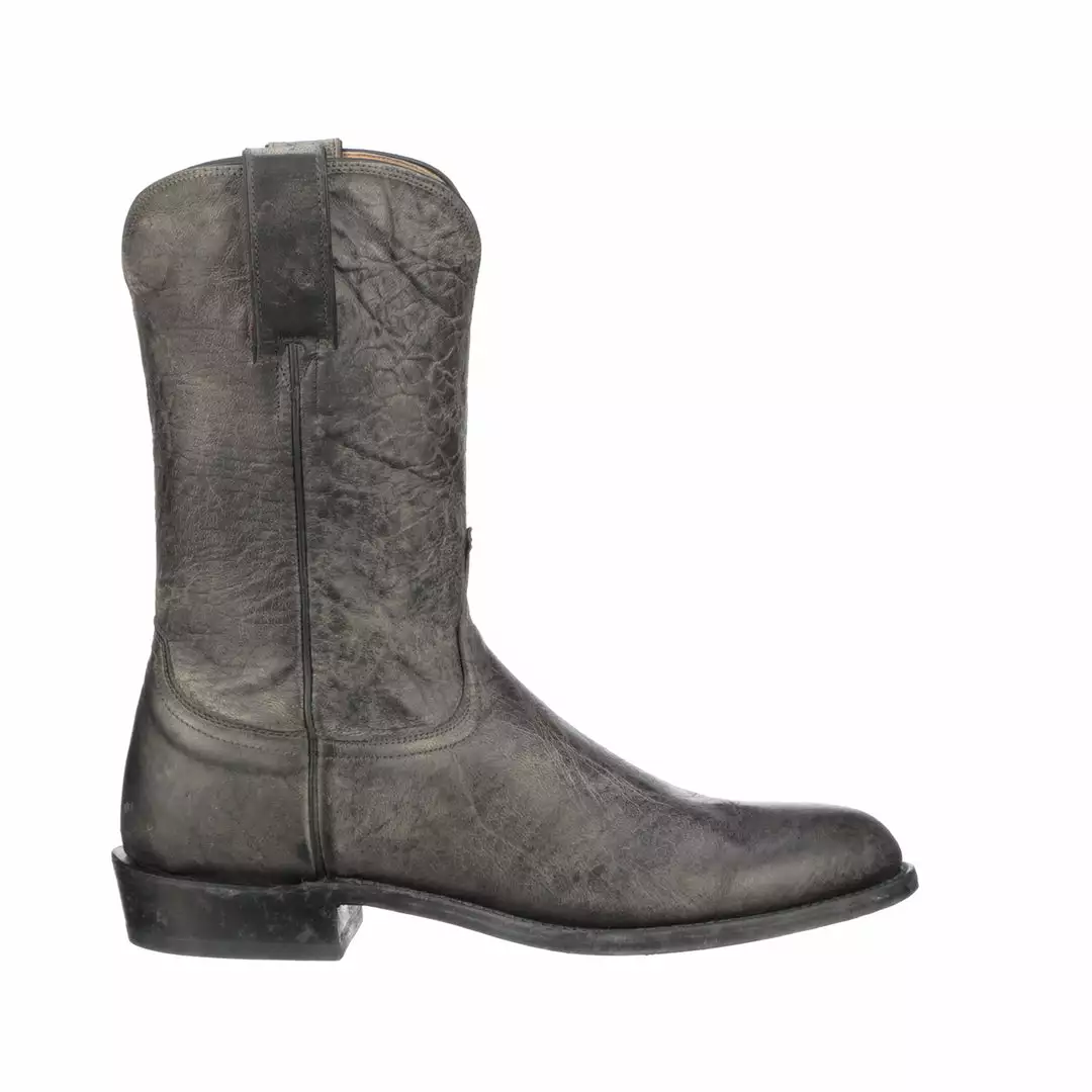 Outlet โ Lucchesse-inc Leadville Roper :: Anthracite ๐ Boots โค๏ธ 4 Lucchesse-inc Leadville Roper :: Anthracite Boots