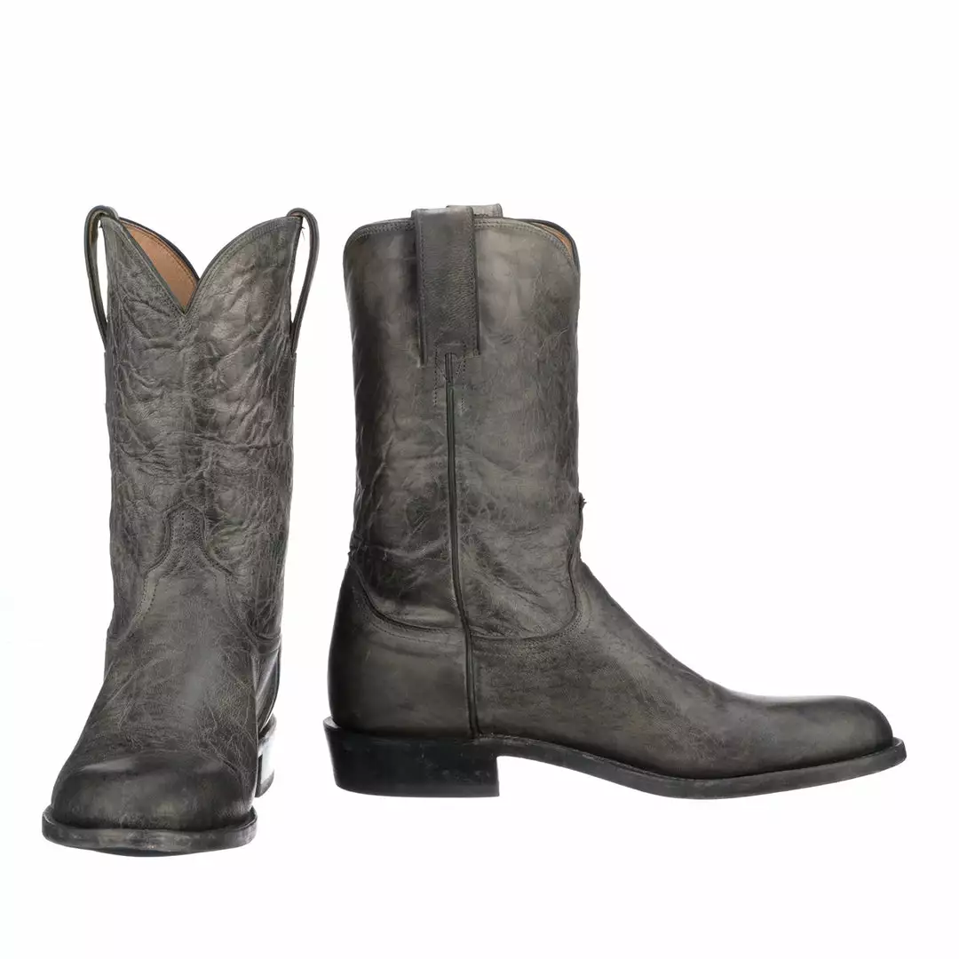 Outlet โ Lucchesse-inc Leadville Roper :: Anthracite ๐ Boots โค๏ธ 3 Lucchesse-inc Leadville Roper :: Anthracite Boots