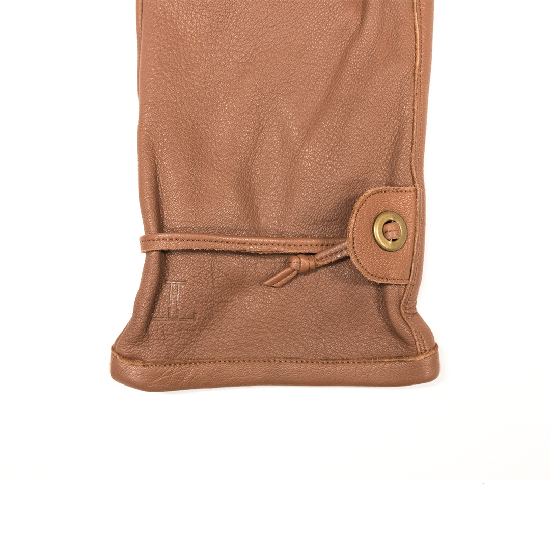 New โ Lucchese-inc Deerskin Gloves :: Brown ๐ 6 Lucchese-inc Deerskin Gloves :: Brown