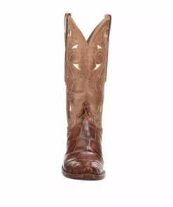 Lucchesse-inc RAM Ladies' Giant Gator Western Boot :: Cognac BOOTS