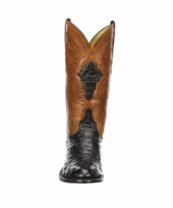 Lucchese-inc Men Randall :: Black + Cognac