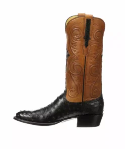 Lucchese-inc Men Randall :: Black + Cognac