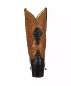 Lucchese-inc Men Randall :: Black + Cognac