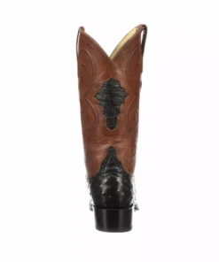 Lucchese-inc Men Randall :: Black + Cognac