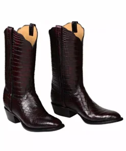 Lucchese-inc Boots Baron :: Black Cherry