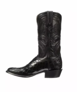 Lucchese-inc Forde :: Black Boots