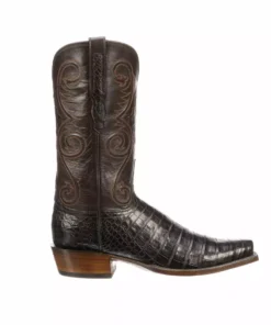 Lucchese-inc Men Jones :: Chocolate + Dark Brown