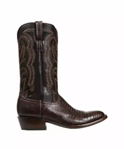 Lucchese-inc Kip :: Cigar + Dark Brown