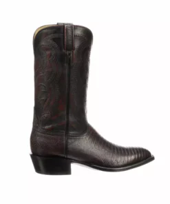 Lucchese-inc Boots Kip :: Black Cherry