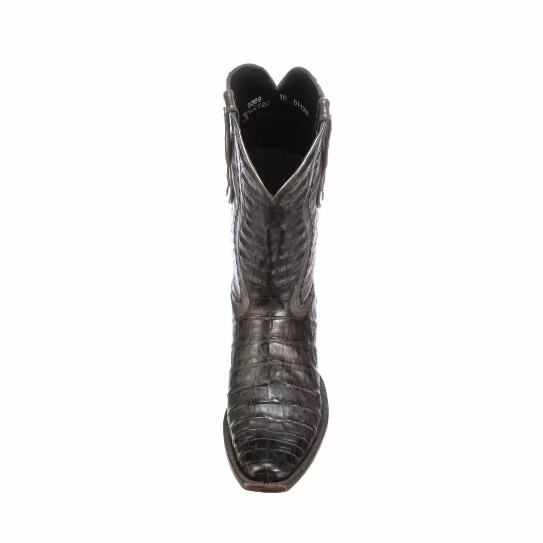Brand new ๐ Lucchese-inc Boots Barcenas Ayala :: Black + Pewter ๐ฏ 4 Lucchese-inc Boots Barcenas Ayala :: Black + Pewter