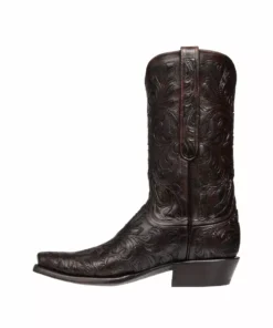 Outlet ✨ Lucchese-inc Kent :: Chocolate + Black ✨ 10 Lucchese-inc Kent :: Chocolate + Black