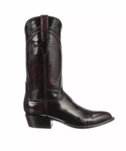 Lucchese-inc Gavin :: Black Cherry Boots