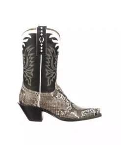 Lucchesse-inc Quayle :: Black/White BOOTS