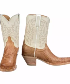 Lucchesse-inc Dale Exotic :: Tan BOOTS