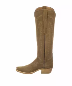 Lucchesse-inc Priscilla Suede :: Espresso BOOTS