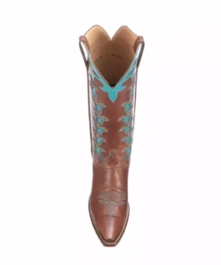 Lucchesse-inc BOOTS Ladies Tall Tulip :: Tan