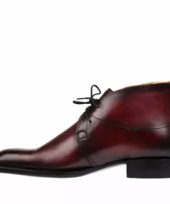 Lucchese-inc SHOES Evan :: Black Cherry