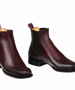 Lucchese-inc Grayson :: Black Cherry