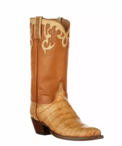 Lucchese-inc Hollywood Rose :: Tan + Honey BOOTS