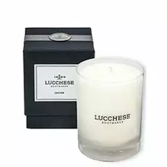 Lucchese-inc Other Accessories Leather Scented Candle :: White
