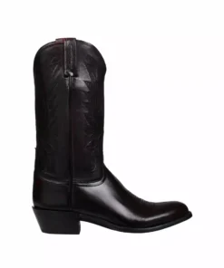 Lucchese-inc Carson :: Black Cherry Boots