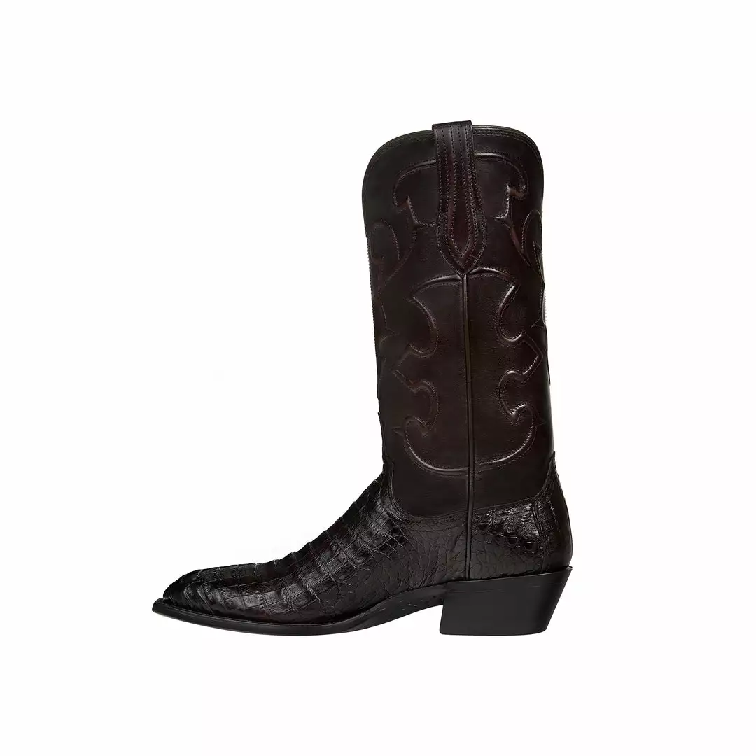 Wholesale ✔️ Lucchese-inc Boots Charles :: Black Cherry + Cordovan ✔️ 6 Lucchese-inc Boots Charles :: Black Cherry + Cordovan