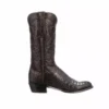 Lucchese-inc Boots Charles :: Black Cherry + Cordovan