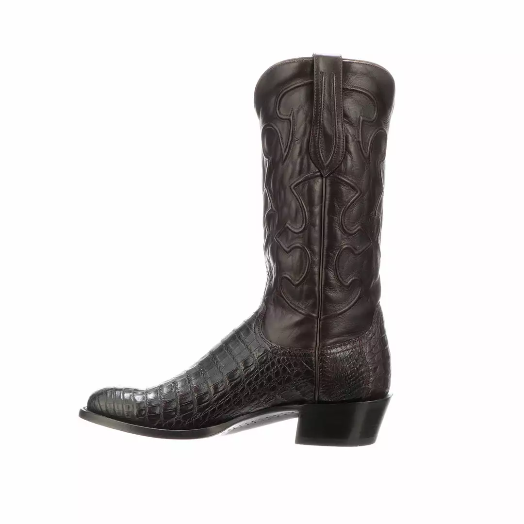 Wholesale ✔️ Lucchese-inc Boots Charles :: Black Cherry + Cordovan ✔️ 12 Lucchese-inc Boots Charles :: Black Cherry + Cordovan
