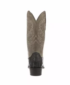 Lucchese-inc Burke :: Black + Charcoal