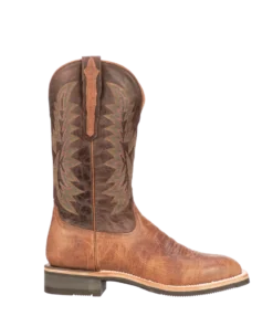 Lucchese-inc Rudy :: Tan + Chocolate