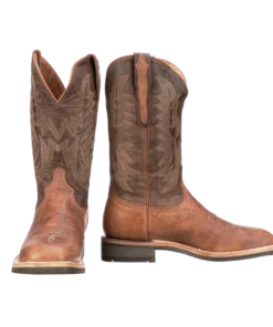 Lucchese-inc Rudy :: Tan + Chocolate