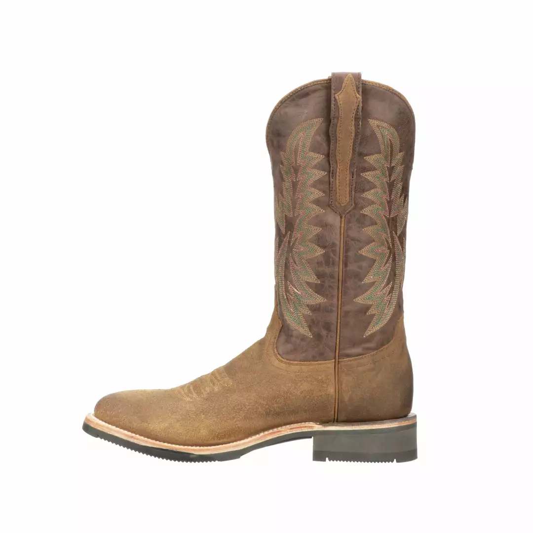 Best Sale ⌛ Lucchese-inc Rudy :: Olive + Chocolate 👏 11 Lucchese-inc Rudy :: Olive + Chocolate