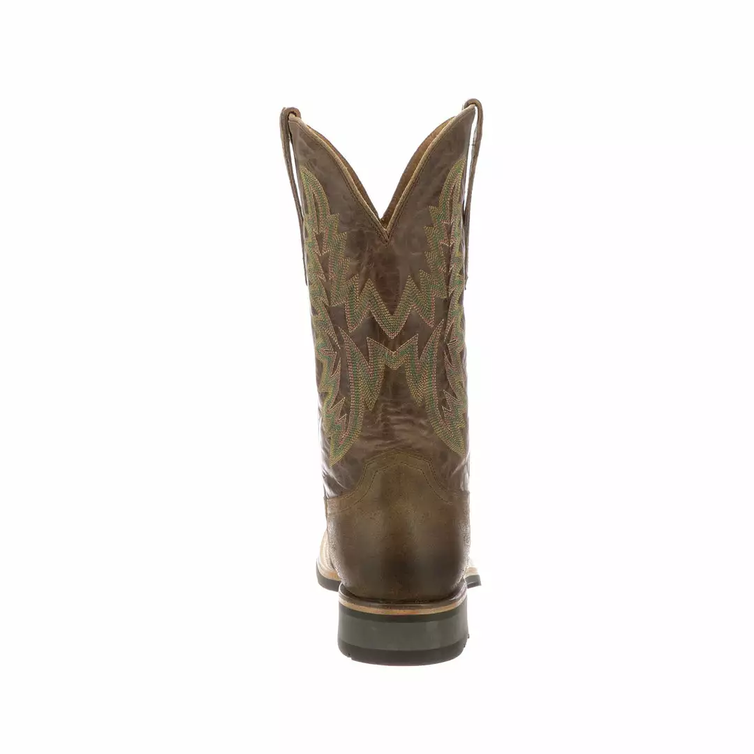 Best Sale ⌛ Lucchese-inc Rudy :: Olive + Chocolate 👏 7 Lucchese-inc Rudy :: Olive + Chocolate