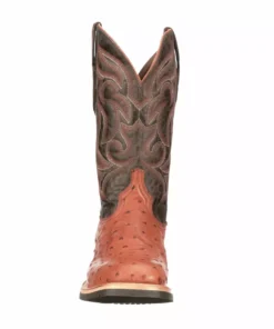 Lucchese-inc Rowdy Ostrich :: Cognac + Brown Men