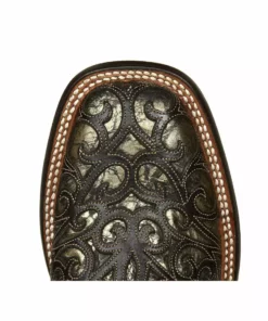 Lucchese-inc Sierra :: Dark Chocolate + Bronze