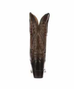 Lucchese-inc BOOTS Cassidy :: Chocolate + Beige
