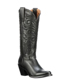 Buy ✨ Lucchese-inc BOOTS Laurelie :: Black ⭐ 14 Lucchese-inc BOOTS Laurelie :: Black