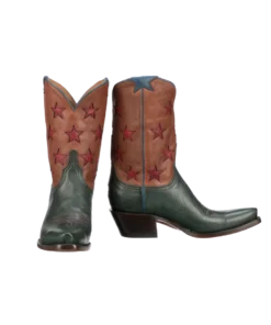 Lucchesse-inc BOOTS Estrella II :: Forest + Tan