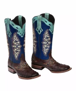 Lucchese-inc Amberlyn :: Sienna + Navy