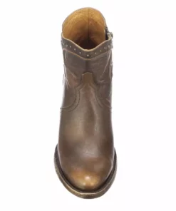 Lucchese-inc Karla :: Maple + Matte Black BOOTS